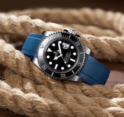 rolex black gold rubber band|rolex rubber strap 22mm.